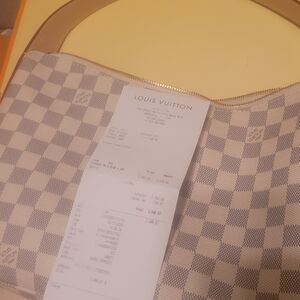 Louis Vuitton Checkered Handbag